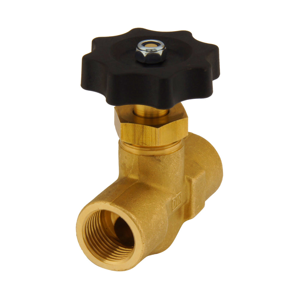 G1-1/2'' Válvula de aguja de latón PTFE 100 bar - NLB