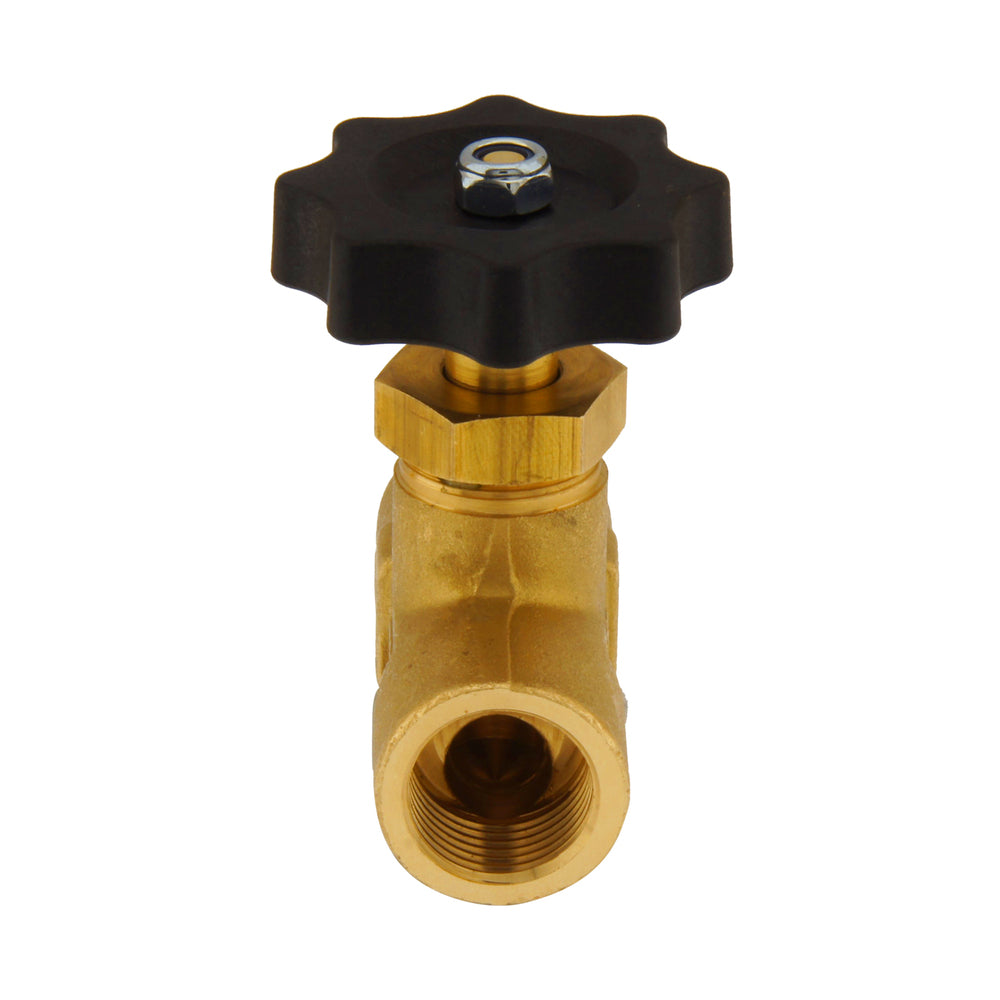 G1-1/2'' Válvula de aguja de latón PTFE 100 bar - NLB