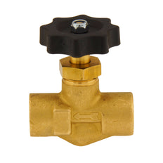 G1'' Válvula de aguja de latón PTFE 100 bar - NLB