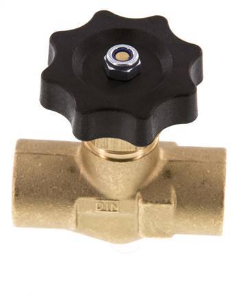 G1/2'' Válvula de aguja de latón NBR 40 bar - NLB
