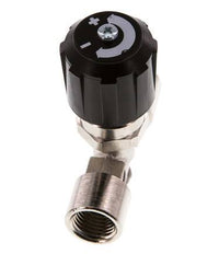 G1/4'' Válvula de aguja de latón niquelado NBR 18 bar - NLBN