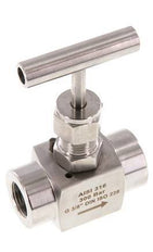 G3/8'' Válvula de aguja de acero inoxidable PTFE 300 bar - NLS