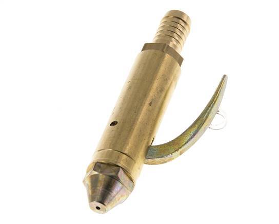 Grifo de soplado de latón con conexión para manguera de 13 mm