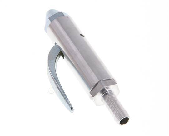 Grifo de aluminio con conexión para manguera de 9 mm