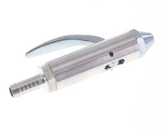 Grifo de aluminio con conexión para manguera de 9 mm