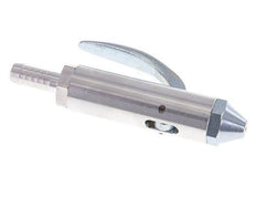 Grifo de aluminio con conexión para manguera de 9 mm