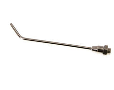 Tubo de extensión doblado 160 mm para pistola de soplado