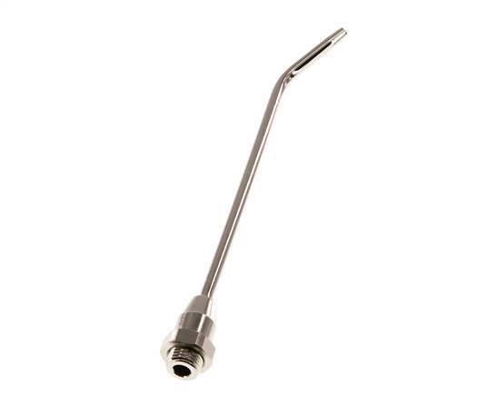 Tubo de extensión doblado 160 mm para pistola de soplado