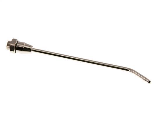 Tubo de extensión doblado 160 mm para pistola de soplado