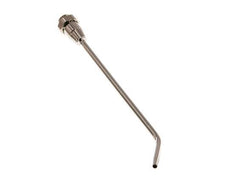 Tubo de extensión doblado 160 mm para pistola de soplado