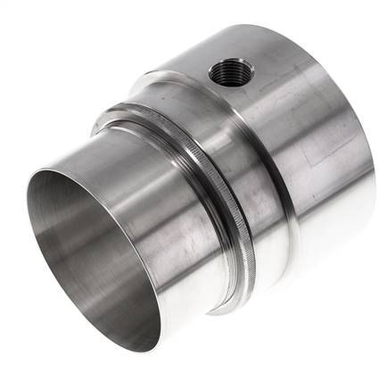 Boquilla amplificadora de aire de 100 mm de salida de aluminio