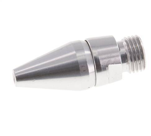 Boquilla ajustable de ahorro de aire R 1/4"(MT) de aluminio