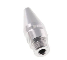 Boquilla ajustable de ahorro de aire R 1/4"(MT) de aluminio