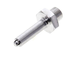 Boquilla redonda Softy para pistola de soplado M 12x1,25 Aluminio