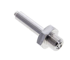 Boquilla redonda Softy para pistola de soplado M 12x1,25 Aluminio