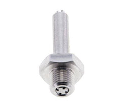 Boquilla redonda Softy para pistola de soplado M 12x1,25 Aluminio