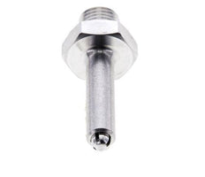 Boquilla redonda Softy para pistola de soplado M 12x1,25 Aluminio