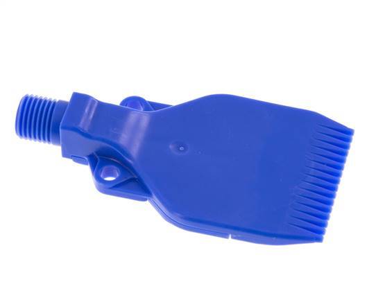 Boquilla de abanico multicanal 47mm G 1/4" POM