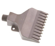 Boquilla de abanico multicanal 70mm G 1/4" Acero inoxidable 1.4404