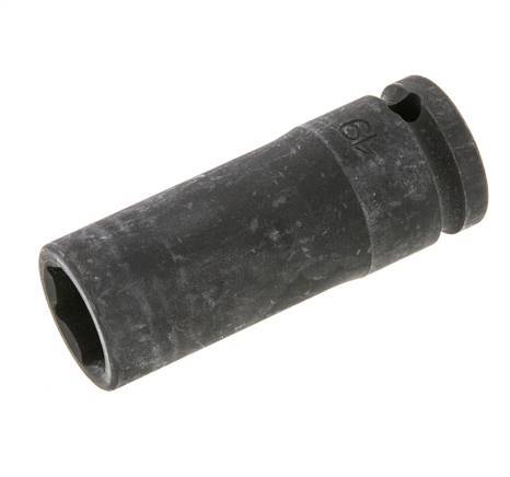 Llave de vaso eléctrica de 19 mm con accionamiento cuadrado de 1/2" (12,7 mm)