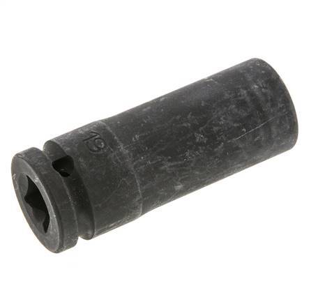 Llave de vaso eléctrica de 19 mm con accionamiento cuadrado de 1/2" (12,7 mm)
