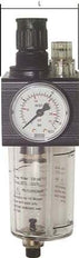FRL G1'' 3400l/min 0,5-6,0bar/7-87psi Combo 2