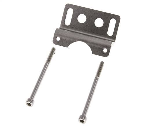 Soporte de montaje que incluye dos tornillos largos de acero inoxidable Multifix 2