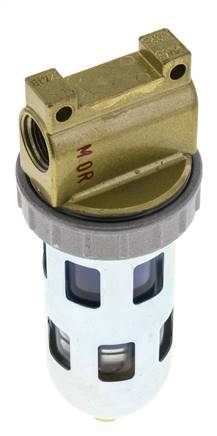 Microfiltro 0.01micrones G3/8'' 560l/min Jaula de Protección Semiautomática de Policarbonato Estándar 1