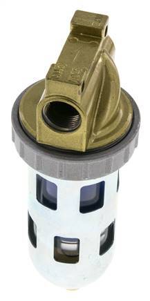Microfiltro 0.01micrones G3/8'' 560l/min Jaula de Protección Semiautomática de Policarbonato Estándar 1