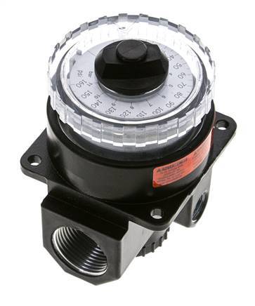 Regulador de presión G1/4'' 3000l/min 0.0-3.0bar/0-44psi