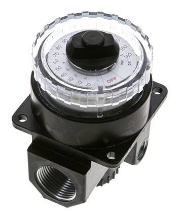 Regulador de presión G1/4'' 3000l/min 0.0-11.0bar/0-160psi