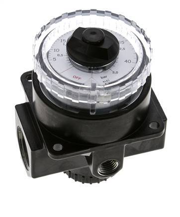 Regulador de presión G3/4'' 8000l/min 0,0-3,0bar/0-44psi