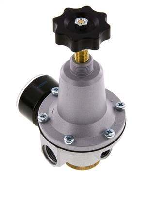 Válvula de alivio de presión neumática G1/2 Aire 0.2-5.5bar (3-80psi)