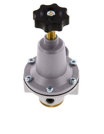 Válvula de alivio de presión neumática G1/2 Aire 0.2-5.5bar (3-80psi)