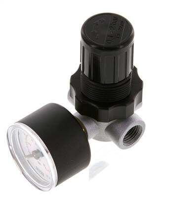 Válvula de alivio de presión neumática G1/4 Aire 0.5-10bar (7-145psi)