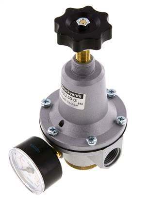 Válvula de alivio de presión neumática G1/2 Aire 0.1-3bar (1-44psi)