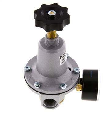 Válvula de alivio de presión neumática G1/2 Aire 0.1-3bar (1-44psi)