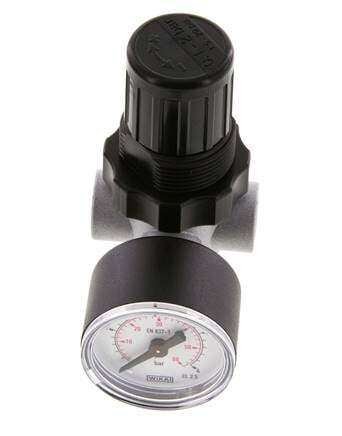 Válvula de alivio de presión neumática G1/4 Aire 0.1-3bar (1-44psi)
