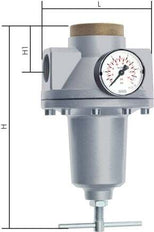 Pressure Regulator G3/4'' 9500 l/min 0.2-6.0bar/3-87psi Zinc Die-Cast Standard 5