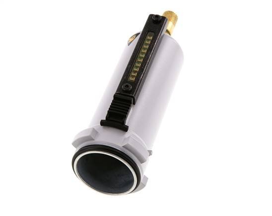 Cuenco de metal con inspección Auto Futura 2