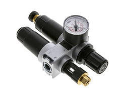 FRL 2 Partes G1/4'' 700l/min 0.2-6.0bar/3-87psi Semi-Auto 40 mm Manómetro Metal Multifix 0