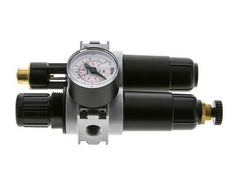 FRL 2 Partes G1/4'' 700l/min 0.2-6.0bar/3-87psi Semi-Auto 40 mm Manómetro Metal Multifix 0