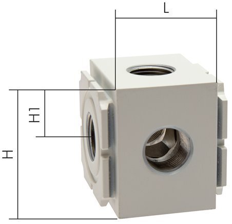 Distribuidor G1/4 EMC 2A