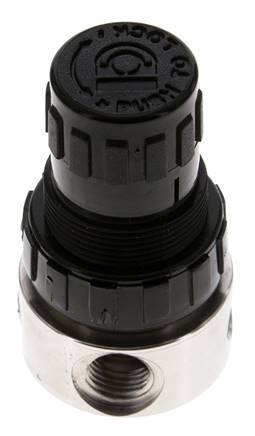 Regulador de presión G1/4'' 350l/min 1.0-15.0bar/14-218psi Acero inoxidable/POM Gases Líquidos