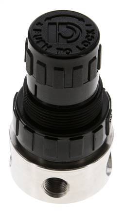 Regulador de presión G1/4'' 350l/min 1.0-15.0bar/14-218psi Acero inoxidable/POM Gases Líquidos