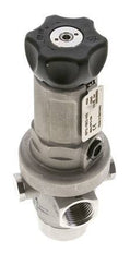 Regulador de Presión de Precisión G1/2'' 1900l/min 0.5-15.0bar/7-218psi Acero Inoxidable Gases Líquidos
