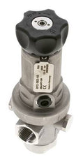 Regulador de Presión de Precisión G1/2'' 1900l/min 0.5-15.0bar/7-218psi Acero Inoxidable Gases Líquidos