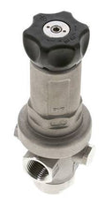Regulador de Presión de Precisión G1/2'' 1900l/min 0.5-15.0bar/7-218psi Acero Inoxidable Gases Líquidos