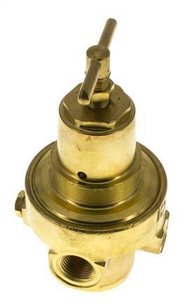 Regulador de presión G1/2'' 1500l/min 0.2-3.0bar/3-44psi Latón