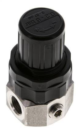 Regulador de presión G1/4'' 320l/min 0.5-6.0bar/7-87psi Acero inoxidable Gases Líquidos